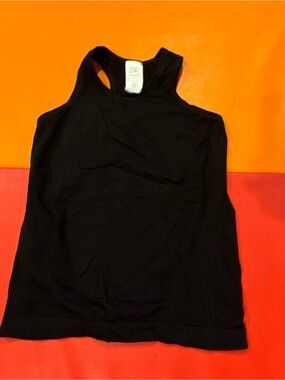 Athleta Black Racerback Tank Top